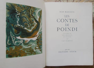 Les Contes de Poindi : La tourterelle et le corbeau ; L'anguille et le poisson-lune.