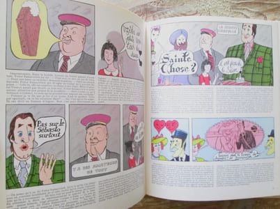 Zazie dans le métro. Roman de Raymond Queneau raconté en images par Jacques Carelman.