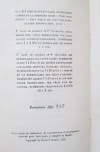 Le Grand Meaulnes. Frontispice gravé à l'eau-forte par A. Alexeieff.