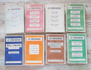 L'Art cinématographique, revue du n° 1 au n° 8 (complet)