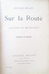 Sur la route : Chansons et monologues.