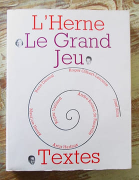 LE GRAND JEU - MANIFESTES. Les Cahiers de l'Herne n° 10.. THIVOLET (Marc)