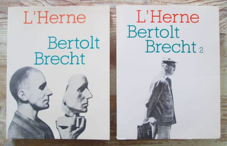 Bertold Brecht. Les Cahiers de l'Herne n° 35/1 et 35/2 (2 tomes).. BRECHT (Bertold) - DORT (Bernard) - PEYRET (Jean-François)