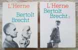 Bertold Brecht. Les Cahiers de l'Herne n° 35/1 et 35/2 (2 tomes).. BRECHT (Bertold) - DORT (Bernard) - PEYRET (Jean-François)