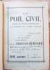 Le poil civil du N°1 au N°15, collection complète. Envoi autographe de l'auteur. . Tristan BERNARD