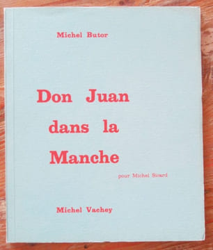 DON JUAN dans la Manche.. BUTOR (Michel)