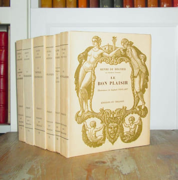 Oeuvre romanesque : Tome I. Le bon plaisir. Bois originaux de Raphael Drouart Tome II. L'escapade. Bois originaux de P. E. Viber Tome III. L'illusion ...