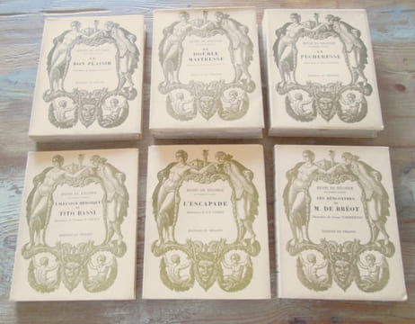 Oeuvre romanesque : Tome I. Le bon plaisir. Bois originaux de Raphael Drouart Tome II. L'escapade. Bois originaux de P. E. Viber Tome III. L'illusion ...