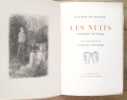Po&eacute;sies : Les nuits, Po&egrave;mes divers. Illustrations de Jacques Pecnard.- Ex. n&deg; 23.. MUSSET (Alfred) - PECNARD (Jacques)