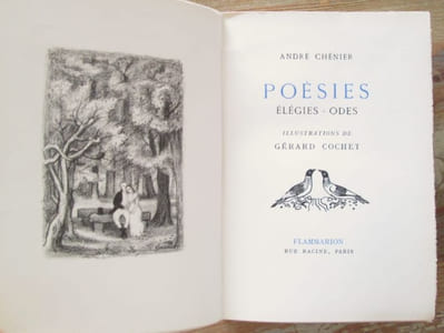 Poésies, Elegies, Odes. Illustrations de Gérard Cochet- Ex. n° 23.