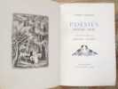 Po&eacute;sies, Elegies, Odes. Illustrations de G&eacute;rard Cochet- Ex. n&deg; 23.. CHENIER (Andr&eacute;) - COCHET (G&eacute;rard)