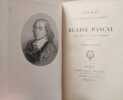 Pens&eacute;es, opuscules et lettres, publi&eacute;s dans leur texte authentique.. PASCAL (Blaise)