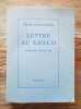Lettre au Greco : Souvenirs de ma vie.. KAZANTZAKI (Nikos)