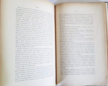 BULLETIN TRIMESTRIEL DE LA SECTION DU CANIGOU. texte pré-original "Les neiges du Mont Blanc" de Louis Codet.