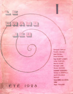 LE GRAND JEU. Collection complète des trois livraisons, édition originale.