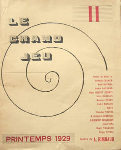 LE GRAND JEU. Collection complète des trois livraisons, édition originale.
