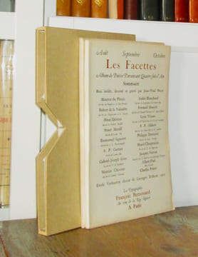 Les Facettes. Album de Poesie. . LES FACETTES (Album de poësie) - VERANE (Léon)