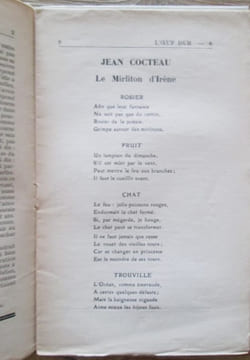 L'Oeuf dur. N° 1 [mars 1921] -n° 16, été 1924.- Collection complète.. Georges Duvau, Gérard Rosenthal, Pierre Villoteau, Jean Albert-Weil.