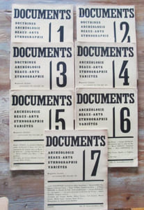 Documents. Doctrines, Archéologie, Beaux-Arts, Ethnographie
