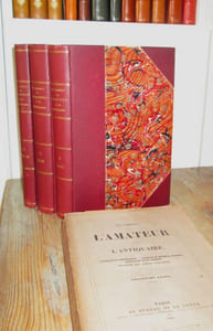 Le Cabinet de l'Amateur et de l'Antiquaire. Antiquité et numismatique  Tableaux et estampes anciennes, Objets dart et de curiosité.