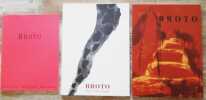 BROTO : Lot de 3 catalogues chez Adrien Maeght.. BROTO (Jos&eacute; Manuel)