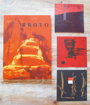 BROTO : Lot de 3 catalogues chez Adrien Maeght.. BROTO (José Manuel)