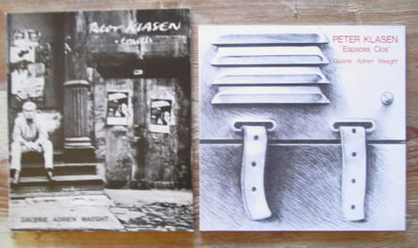 PETER KLASEN : Lot de 2 catalogues chez Adrien Maeght.. PETER KLASEN- VENAILLE (Franck) - LASCAULT (Gilbert)