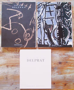 Hélène Delprat : Lot de 3 catalogues chez Adrien Maeght.