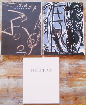 Hélène Delprat : Lot de 3 catalogues chez Adrien Maeght.. DELPRAT (Hélène) - LEMAIRE (Gérard-Georges)