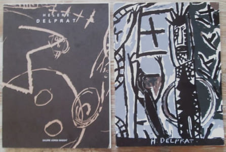 Hélène Delprat : Lot de 3 catalogues chez Adrien Maeght.