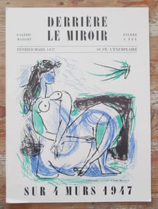 Derrière le Miroir n° 2 - Février Mars 1947. Sur 4 murs 1947.