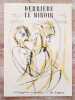 Derri&egrave;re le Miroir n&deg; 3 - Avril Mai 1947. Lithographies originales de Rigaud.. RIGAUD (Gilbert) - Jean LEYMARIE, Edouard JAGUER et Jacques KOBER