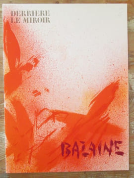 Derrière le Miroir n° 215. Octobre 1975 - BAZAINE.. BAZAINE (Jean)