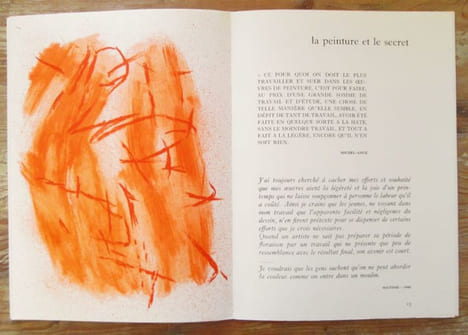 Derrière le Miroir n° 215. Octobre 1975 - BAZAINE.. BAZAINE (Jean)