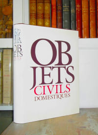 Objets civils domestiques. Vocabulaire typologique. (Principes d'analyse scientifique)