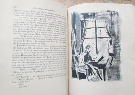 Par les champs et par les grèves : Pyrénées, Corse, illustrations de Georges Dufrenoy, suivi de L'éducation sentimentale, illustrations de André ...