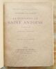 La tentation de Saint-Antoline, suivi de Smarth - La danse des morts - R&ecirc;ve d'enger. Illustrations de Pierre Girieud.. FLAUBERT (Gustave)