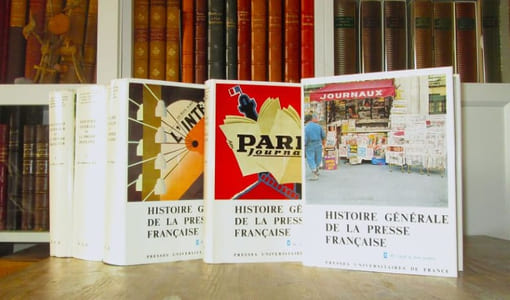 Histoire générale de la Presse Française (complet en 5 tomes)