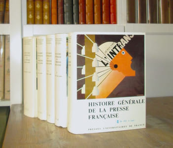 Histoire générale de la Presse Française (complet en 5 tomes)