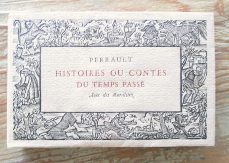 Histoires ou contes du temps passé. Avec des moralitez. Bois de Jean Lébédeff.. PERRAULT - LEBEDEFF (Jean, illustrateur)