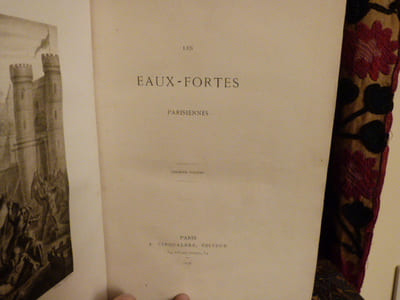 Les eaux-fortes parisiennes. Premier volume.