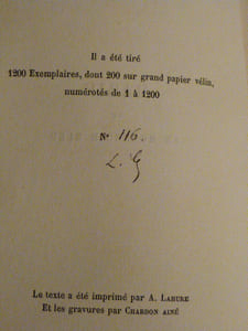 Marie ou le mouchoir bleu. Notice littéraire par Adolphe Racot, Six Compositions par de Sta gravées par Abot.