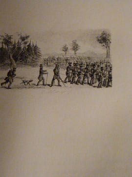 Marie ou le mouchoir bleu. Notice littéraire par Adolphe Racot, Six Compositions par de Sta gravées par Abot.. Béquet, Étienne
