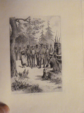 Marie ou le mouchoir bleu. Notice littéraire par Adolphe Racot, Six Compositions par de Sta gravées par Abot.. Béquet, Étienne