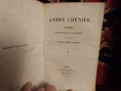 Poésies posthumes et inédites. Nouvelle et seule édition complète.