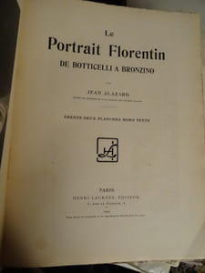 Le Portrait Florentin de Botticelli à Bronzino.