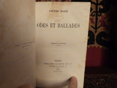 Odes et ballades.