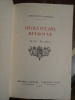 Shakespeare retrouvé. Sa vie. Son oeuvre..  Longworth Chambrun