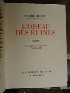 L'oiseau des Ruines.