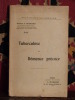 Tuberculose et démence précoce. Durocher, Docteur A.